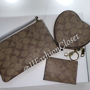 Elegant Brown Gift Accessory Set